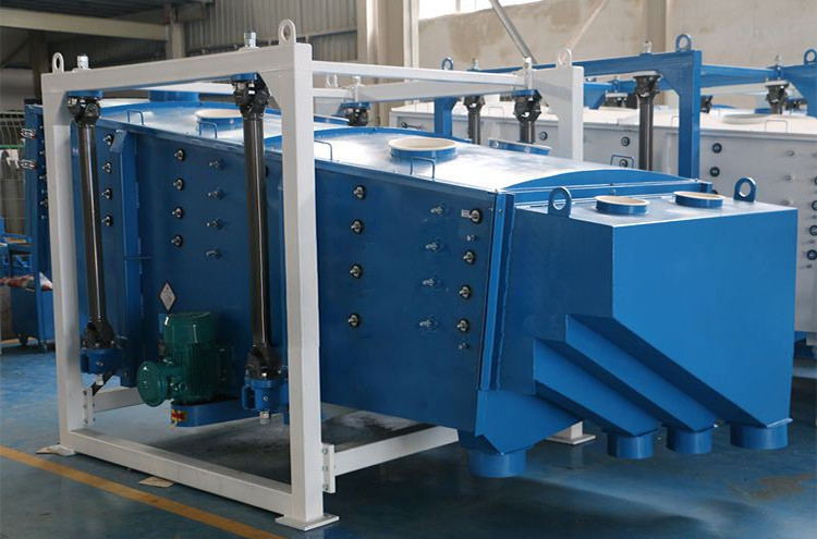 Low Noise Gyratory Screening Machine Square Swinging Screen With 1 - 3 Screen Decks