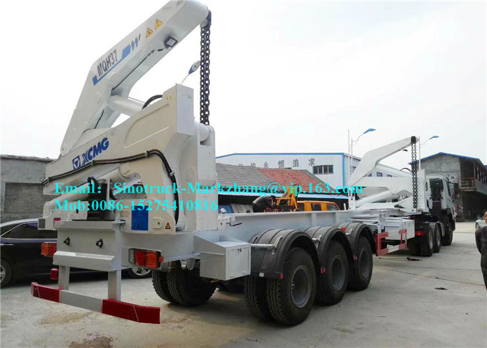 Fuwa 13 Ton Axle Port Handling Equipments Sidelifter Container Trailer For Lifting