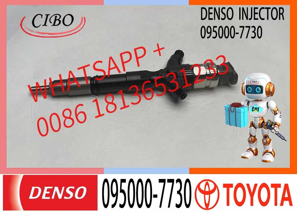 Fast Delivery Common Rail Fuel Injector 095000-7730 Diesel Fuel Injection Nozzle 23670-39295 23670-30320 For Toyota
