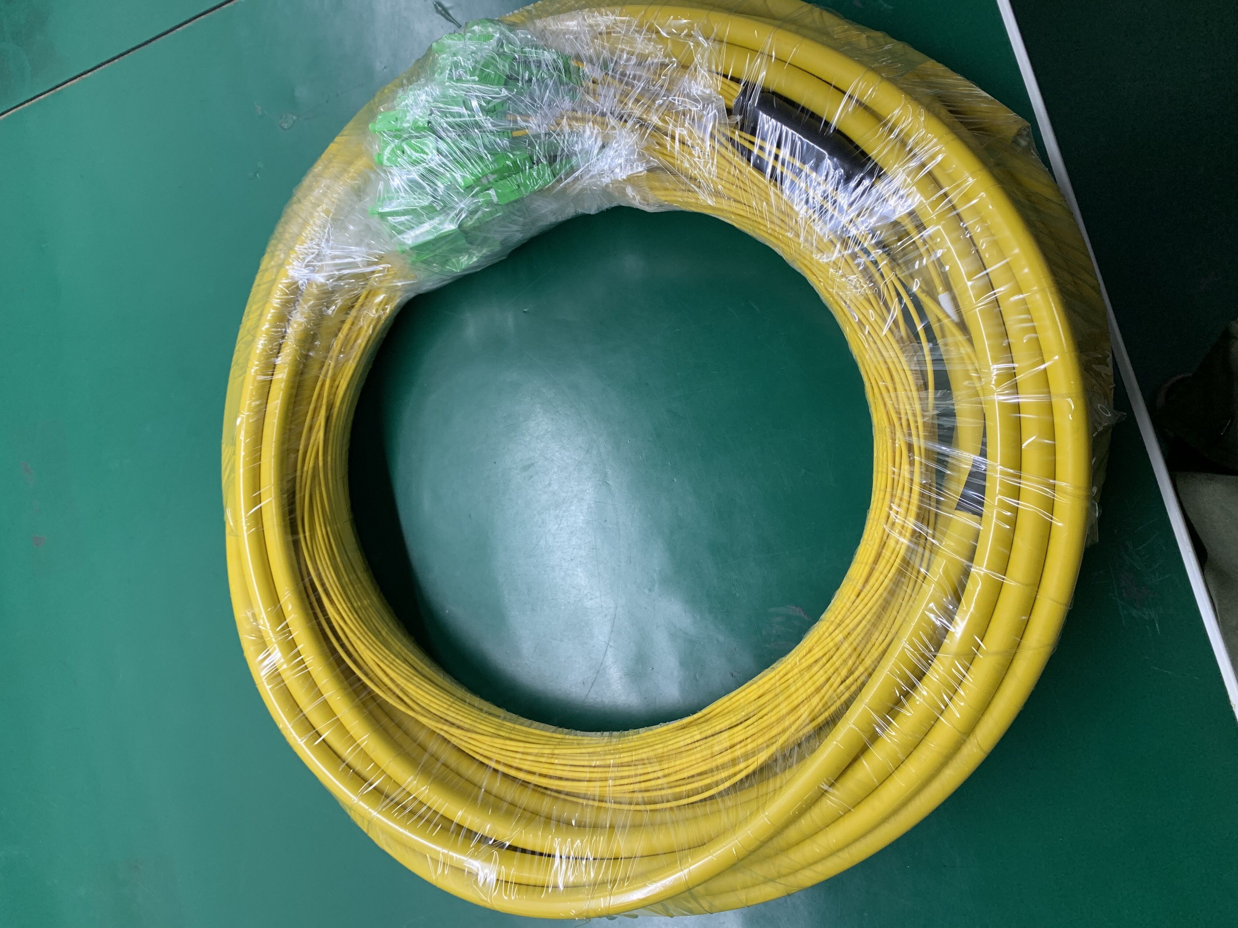 YELLOW 2.0mm SM G652D LSZH Optical Fiber Pigtail