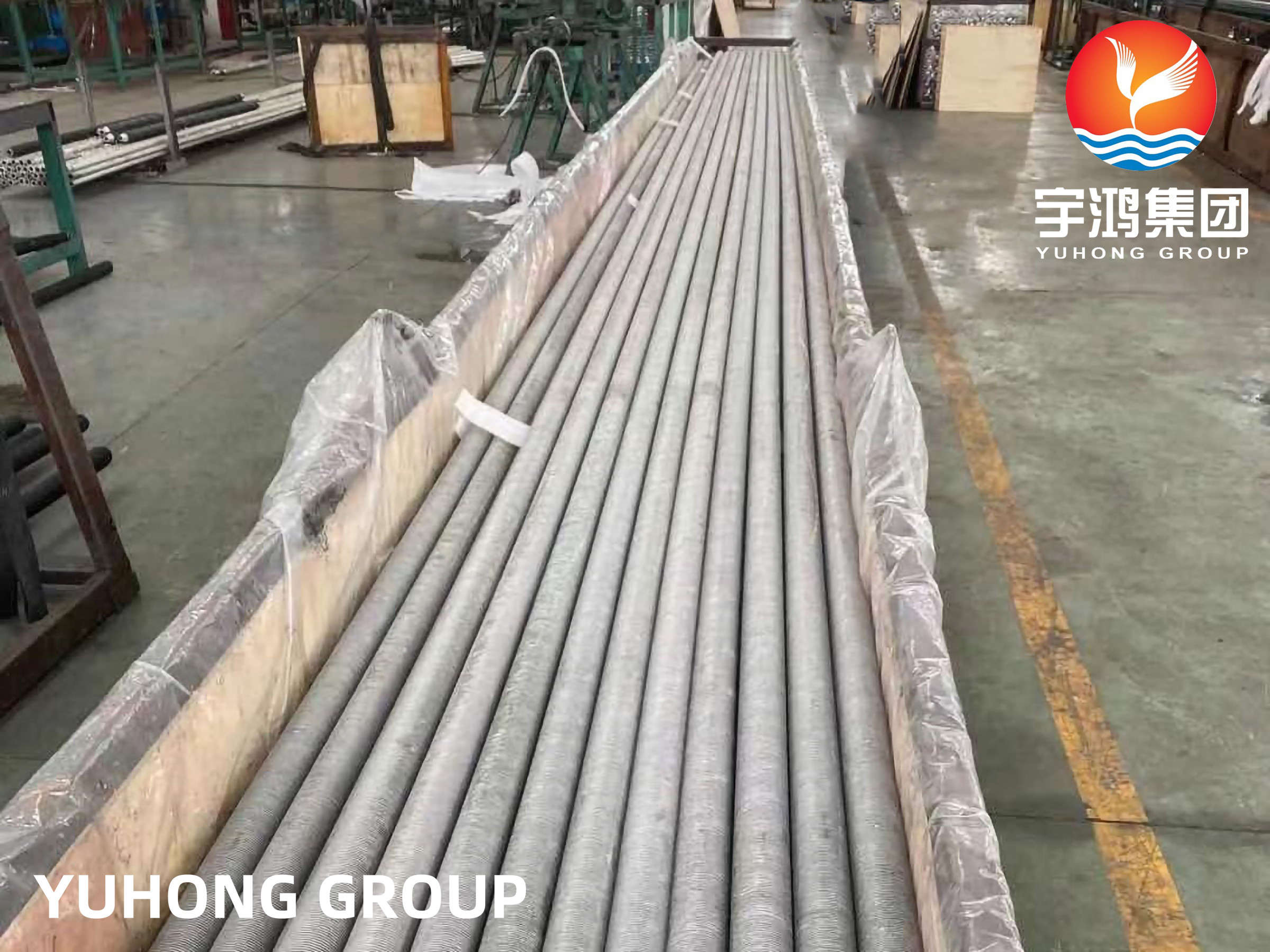 A178 A179 A192 A210 Finned Tube Wound Type / Extruded Fin tube Boiler Embedded Fin Tube Heat Transfer Air Cool