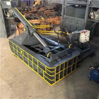 Hydraulic Plastic Metal Briquetting Press Machine Automatic Baler