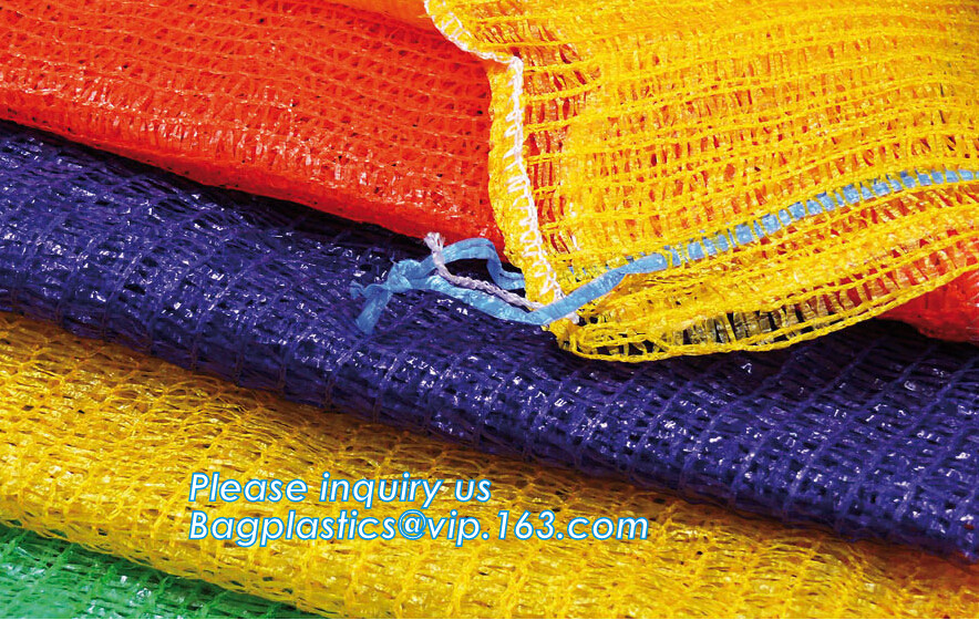 PE Knitted mesh bag and Raschel mesh bag,Factory Price Supply Plastic Pe Raschel Monifilament Date Mesh Net Bags, bageas