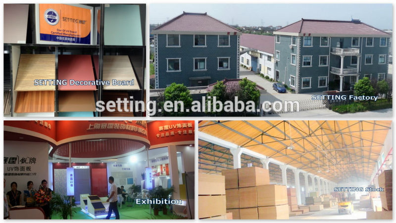 Metal color high glossy uv mdf ,uv particle board