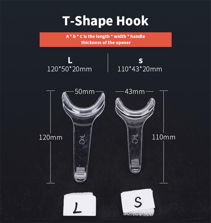 Autoclavable Dental Materials Mouth Opener C Shape Dental Lip Teeth Whitening Cheek Retractor