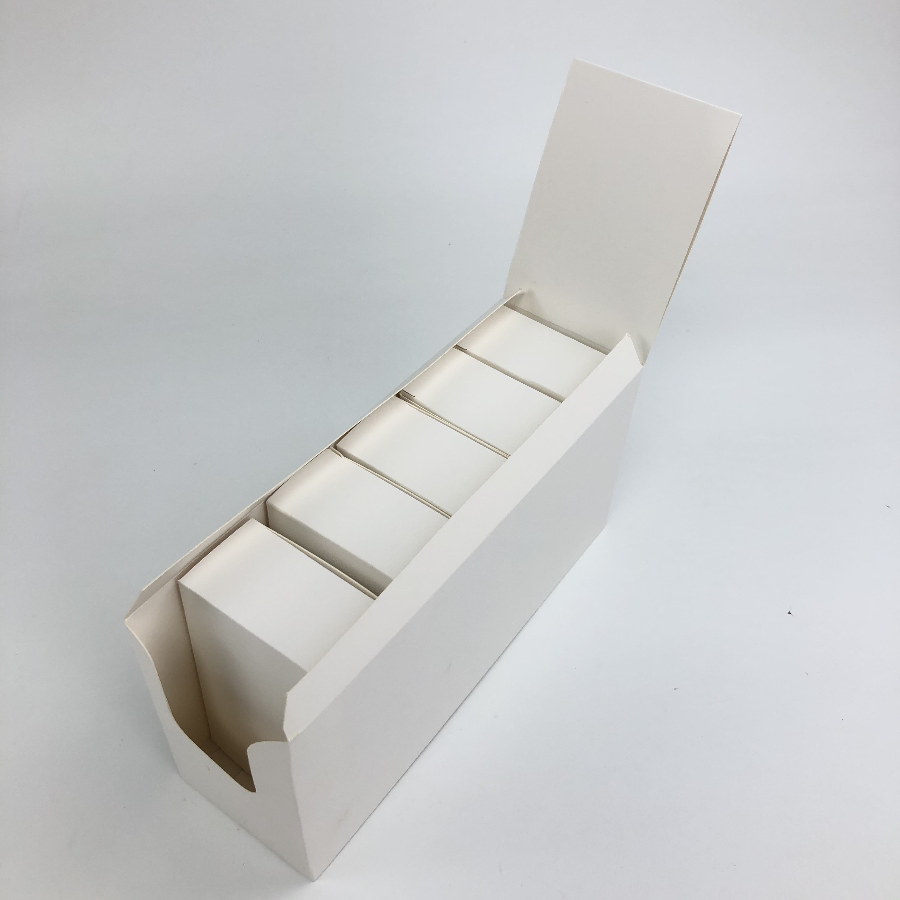 Custom Glossy Film NO Printed With 350g 400g Thickness White Cardboard For Cosmetic Spary Bottles Paper Box Packaging