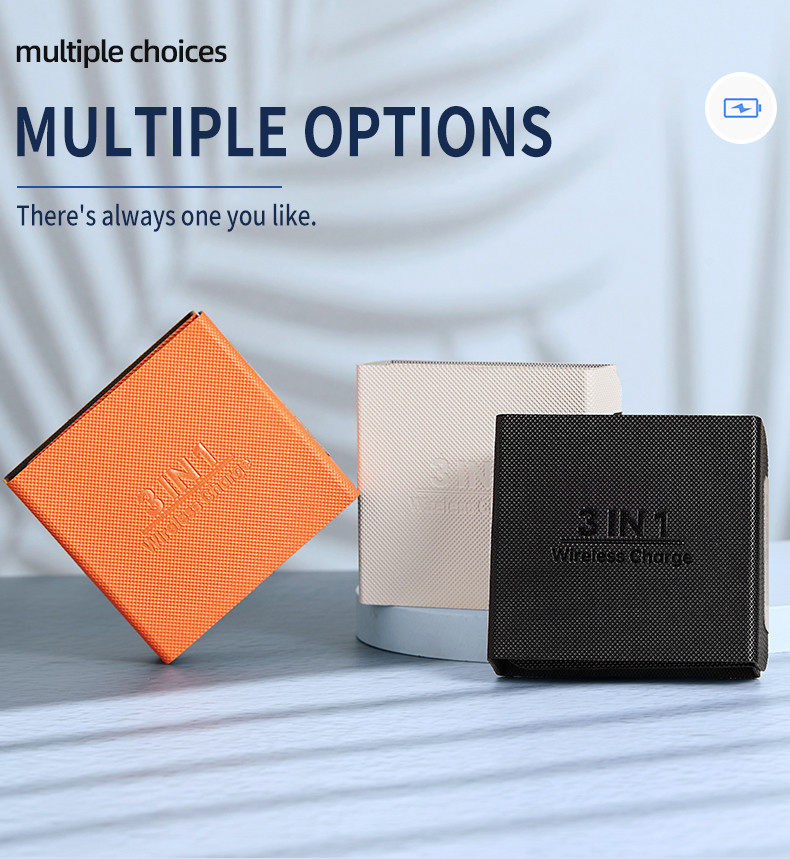 FCC Fast Wireless Charger 3 In 1 Magnetic Shape Can Visual Wireless Charger The Coil