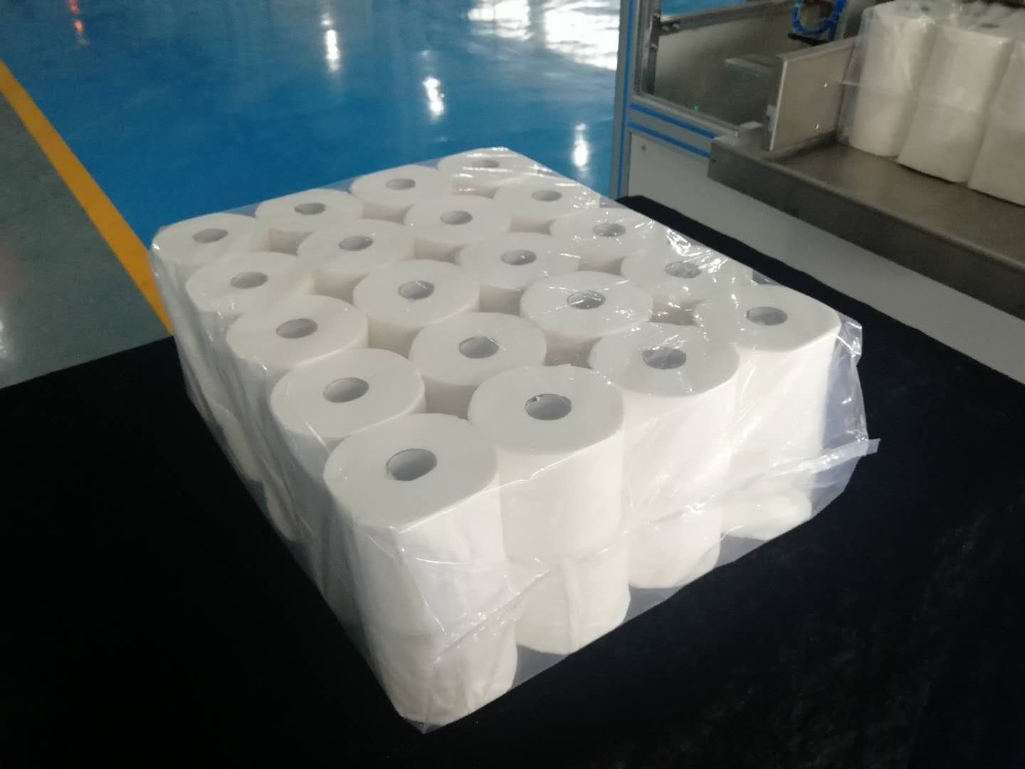 Single Double Layers Toilet Tissue Roll Machine For Making And Packing