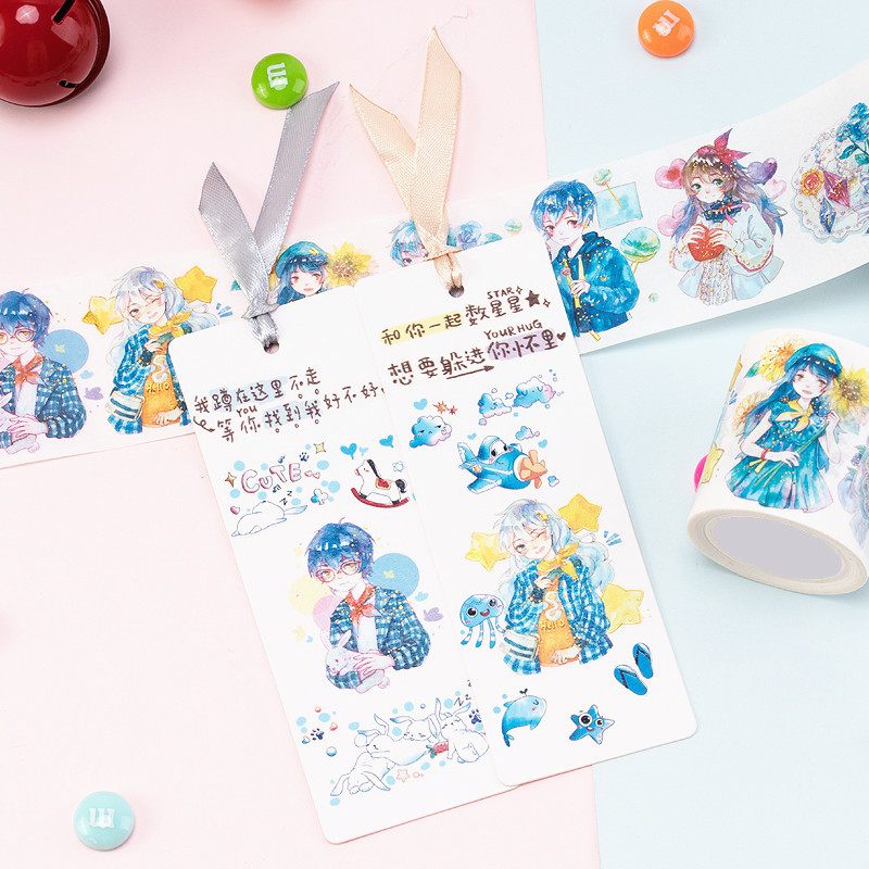 Special Ink Cartoon 20mm DIY Masking Washi Tape
