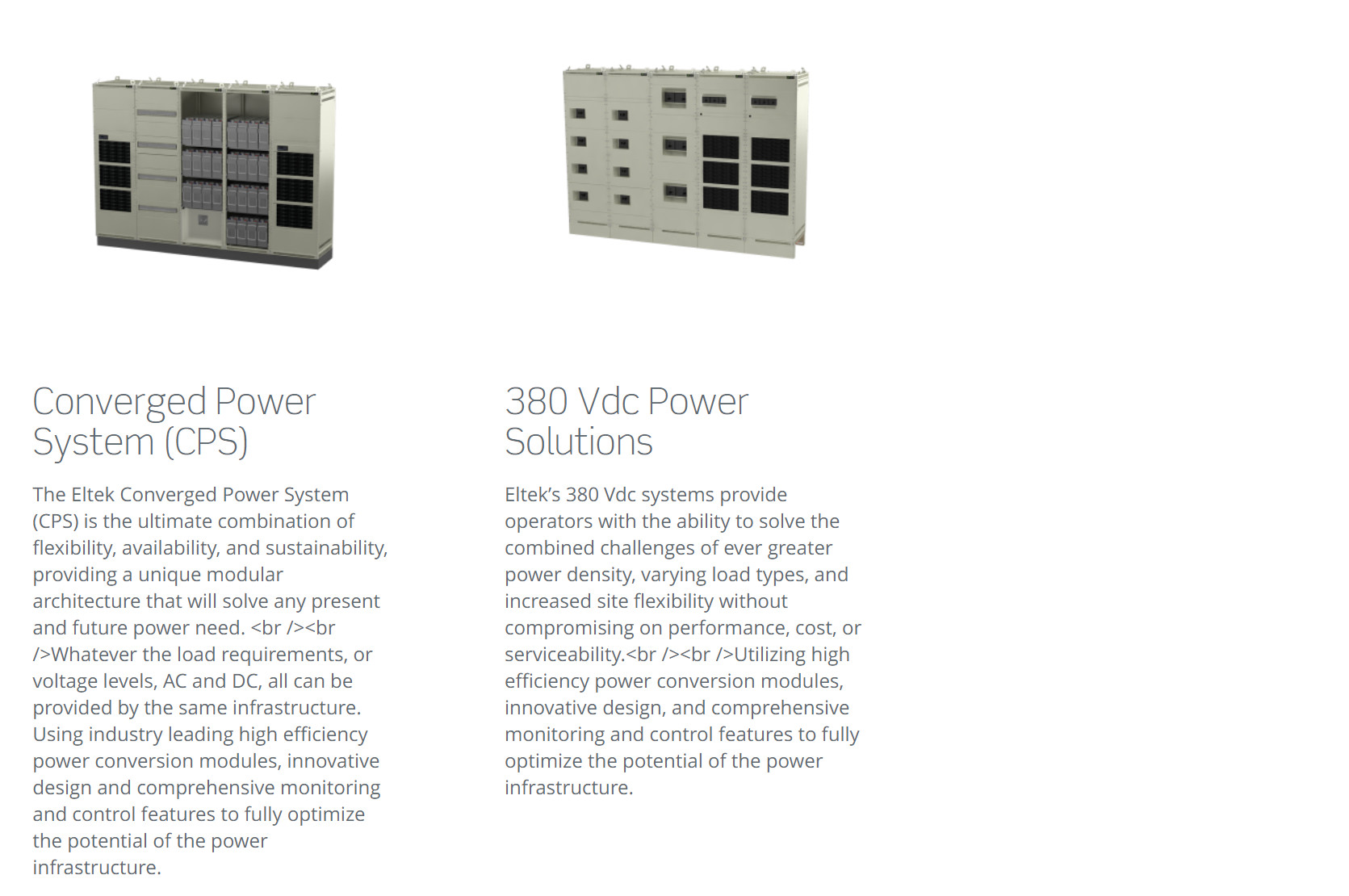 Eltek Flatpack2 Telecom Power System DCDC 380/48 3000 SHE 36KW 72KW