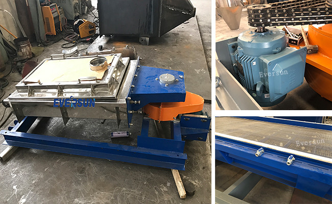 High Efficiency Carbon Steel Quartz Sand Separator Rotex Vibrating Screen