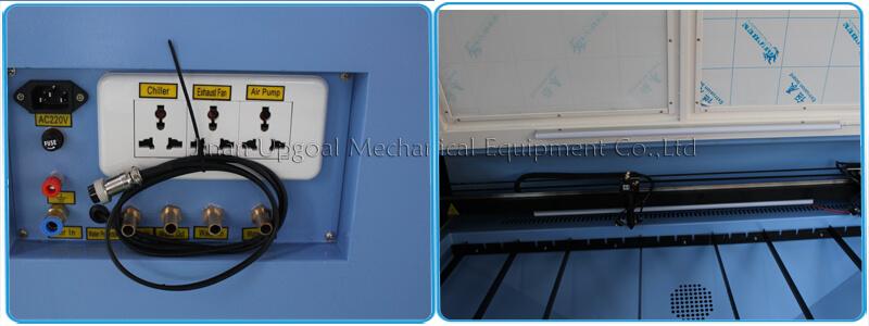 Power socket and double LED 