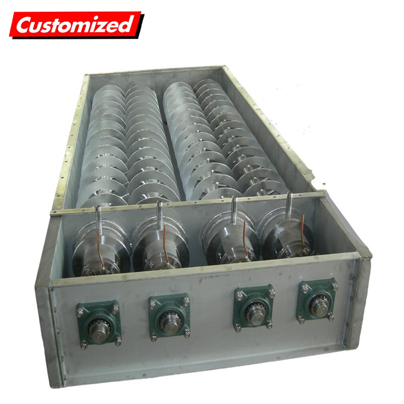 Wesew Auger Conveyor With Customizable Screw Flight For Material Handling Solutions