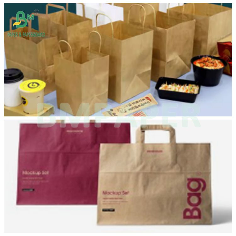 Smooth Brown Color High Strength 70gsm 90gsm Pure Kraft 1150mm x 900mm