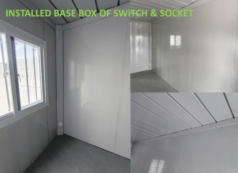 Space Saving Rapid Setup Folded Container House For Temporary Farm Staff Quarters