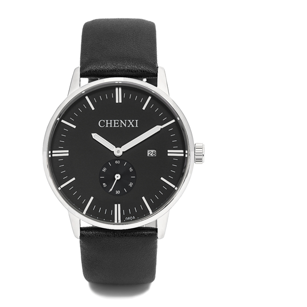 Guangzhou Kinpac Watch Branded Watches CHENXI Rose Gold Luxury Style Leather Watch Unisex