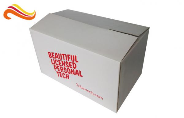 Quality Folding Shipping Corrugated Carton Box Customized Size With Matt Lamination Finishing for sale