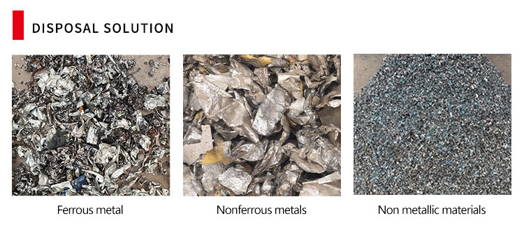 OEM Scrap Steel Shredder Crusher Metal Iron Scrap Recycling Machine