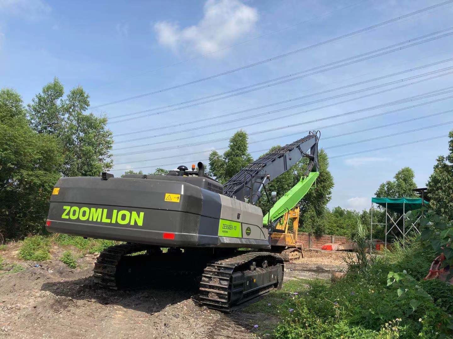 Q355B Q690D High Reach Demolition , 28m Long Reach Arm Boom For Excavators