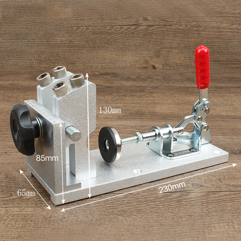 Hand Tool Push Pull Toggle Clamp Applies In Woodworking Pocket Hole Jig System