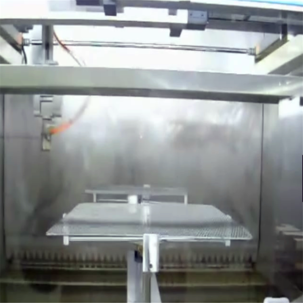 PLC Control 5 Axis Spray Painting Equipment 4kw Stainless Steel Booth