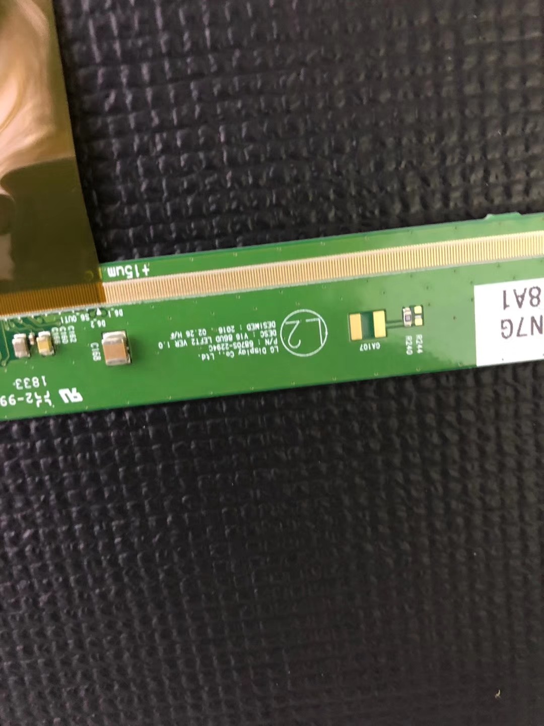 LG 49 Inch LCD TV Panel Module 100 PIN UHD 3840 * 2160 Pixels Resolution 11.06B Color