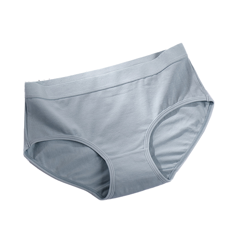 Bacterialproof Women'S Cotton Underwear Panties Mid Rise For Period