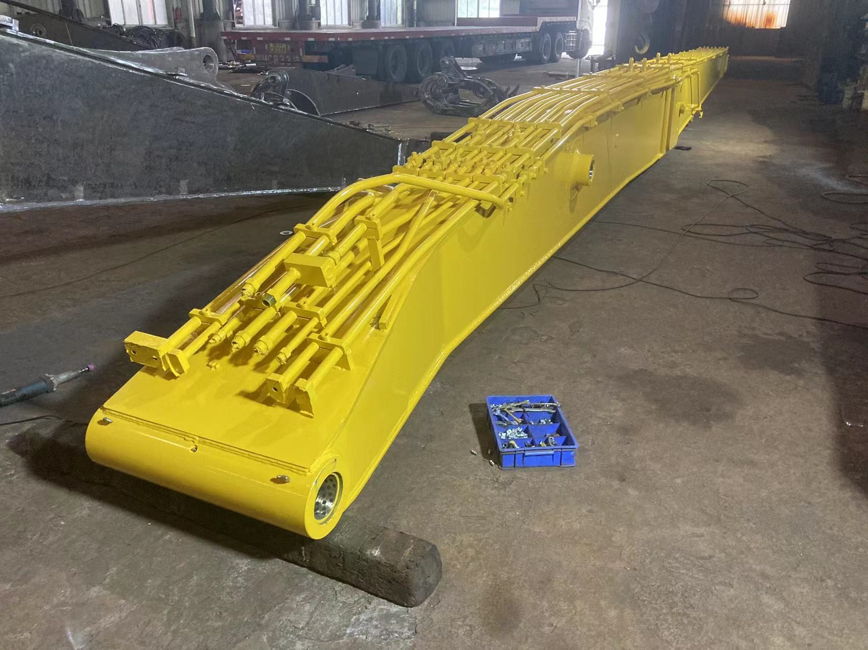 Q355B Q690D Demolition Excavator Long Reach Boom For CAT