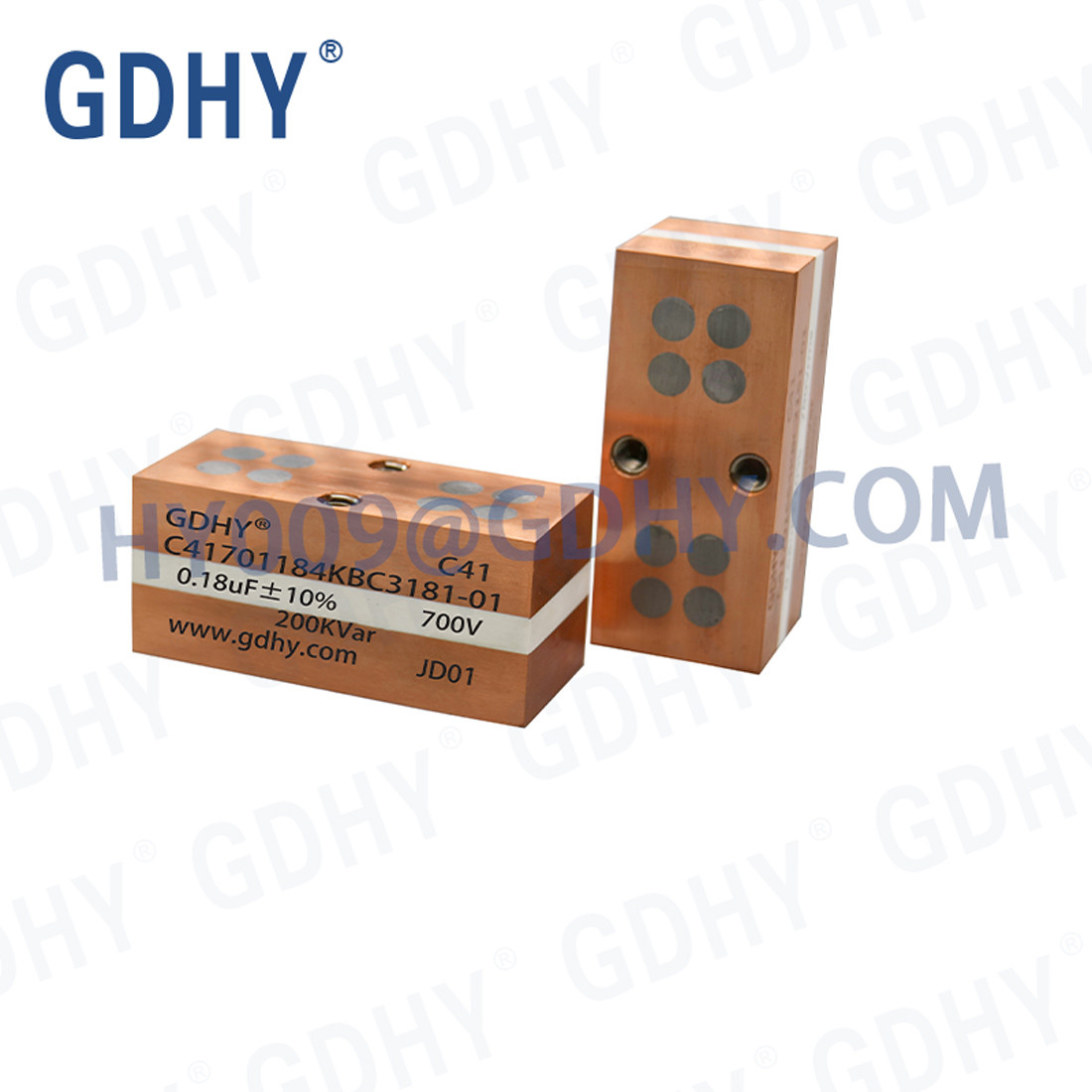 Water Cooled Resonant Film Capacitor C41 0.18uF 700V