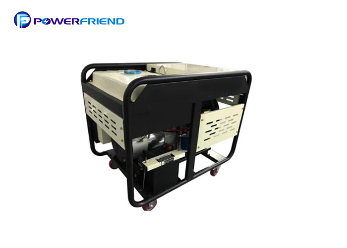 10 Kva Open Frame Type Small Portable Generators , Single Phase Diesel Generator Set