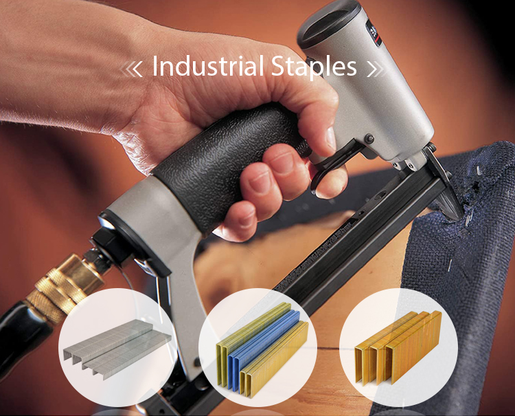 18 Gauge 90 Series 5.7mm Crown Staples Industrial Stapler Gun Pin