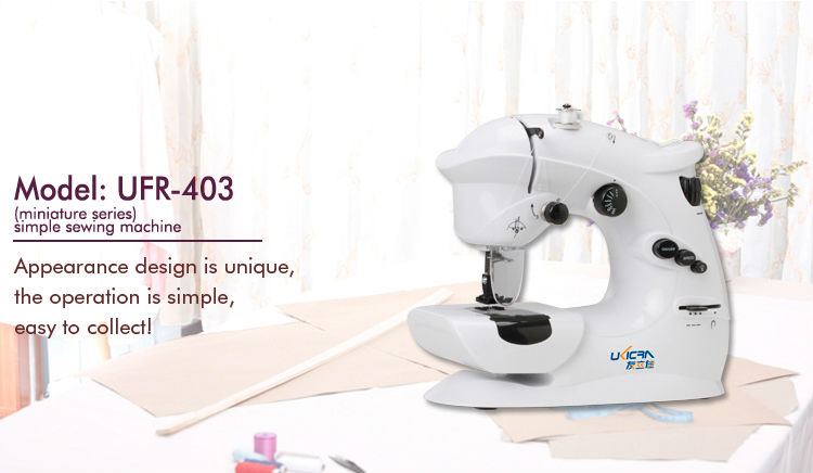 Compact and Lightweight Handheld Electric Jack Sewing Machine UFR-403 Needle 11 -14 1.7kg
