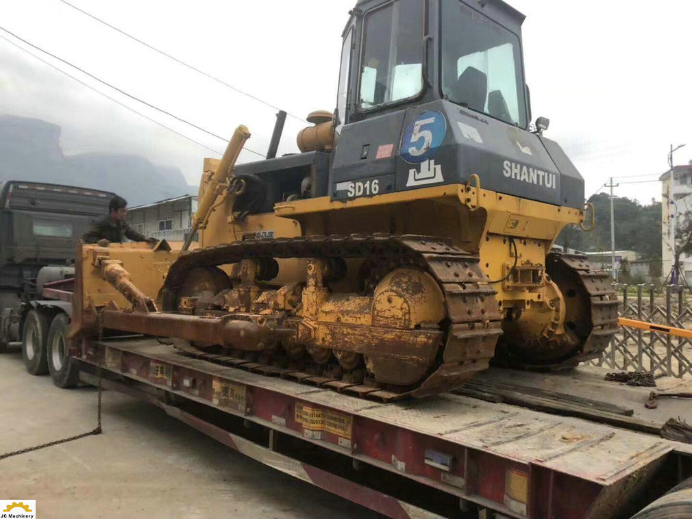 2015 Year Second Hand Shantui Bulldozer SD16 Crawler Type 510mm Shoe Size