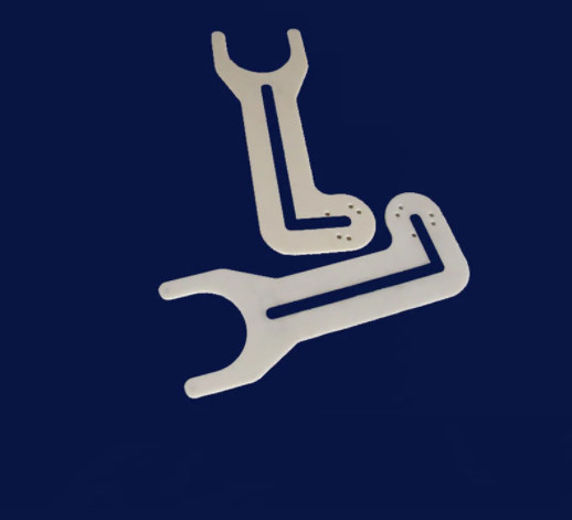High Temperature Resistant Ceramic Arm Al2O3 Alumina Plate For Semiconductor Device