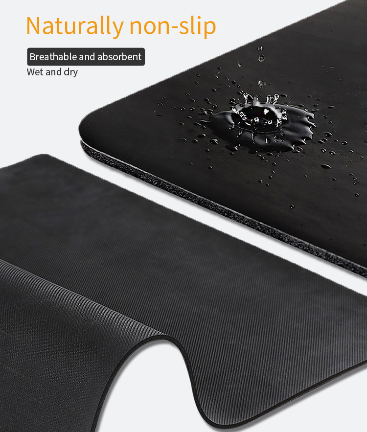 Golden Mandala With Position Line 5mm 68cm Wide PU Rubber Non Slip Yoga Mat For Pilates Fitness