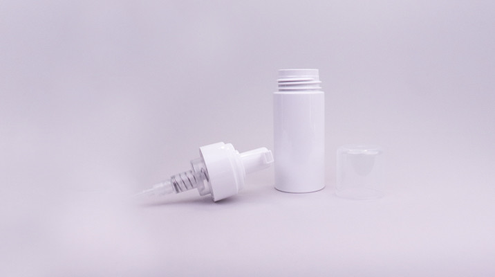 0.8cc Empty PET Foaming Soap Pump Bottle Empty Foam Pump Bottles
