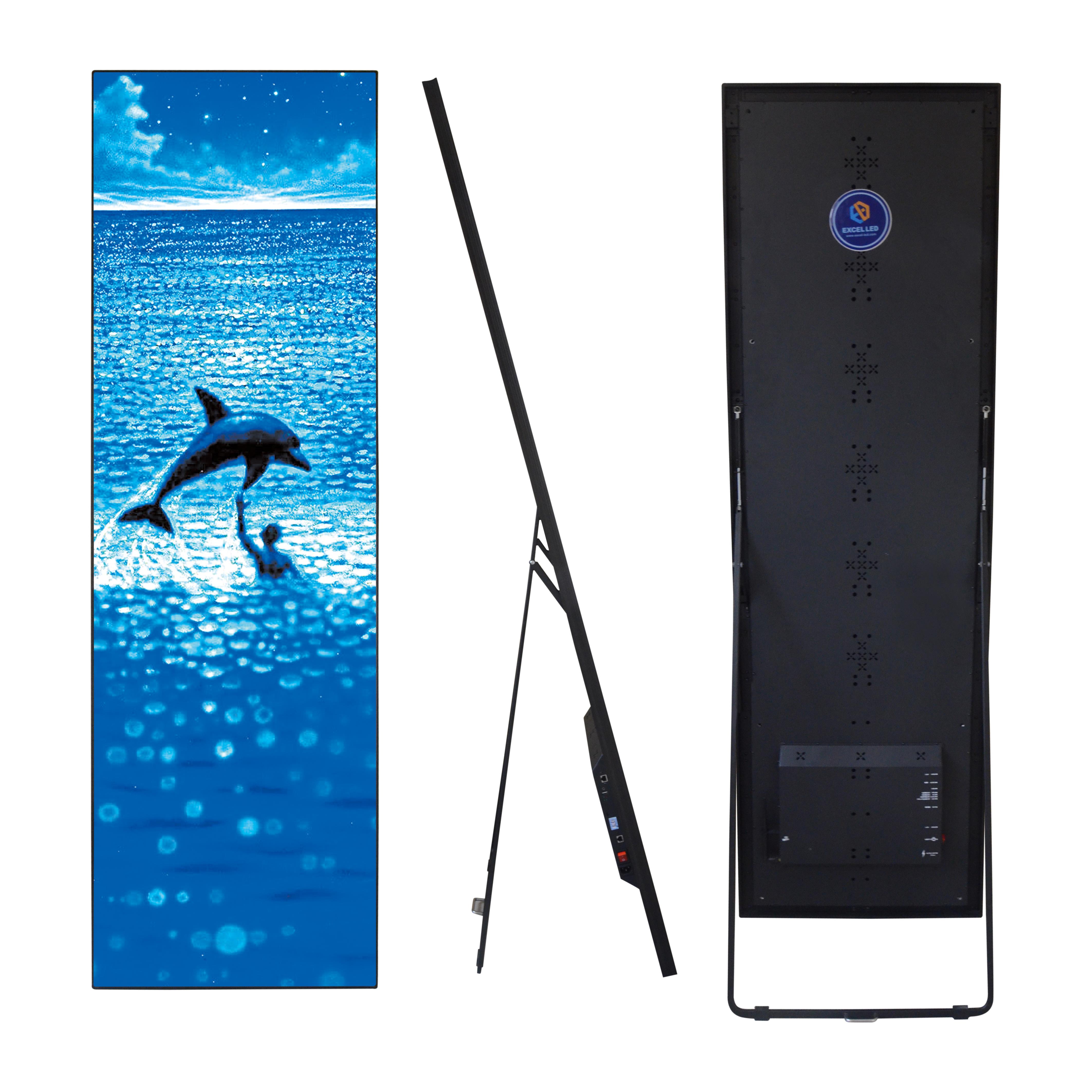 lightweight p2.5 indoor digital poster quality assurance led board poster