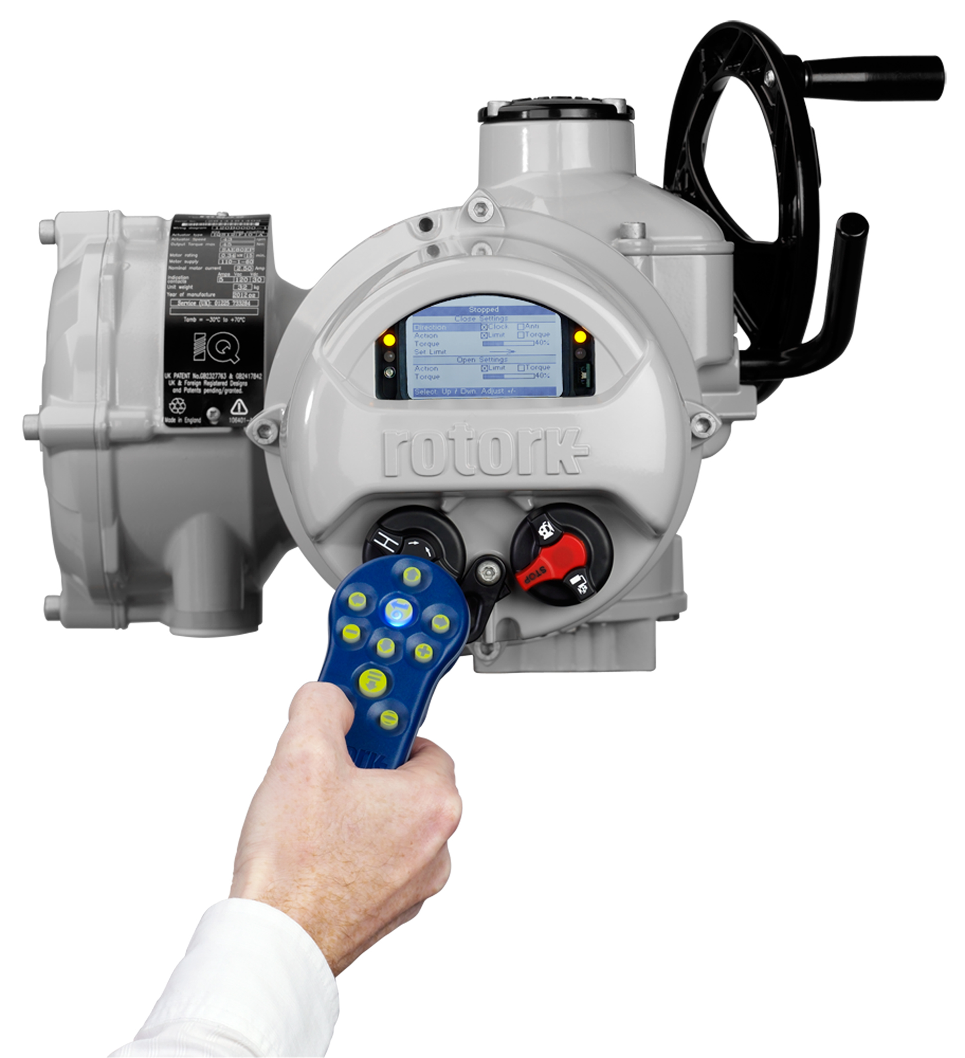 MOV ROTORK Electric Actuator IQ Range IQC IQTC IQ IQM IQML IQT Electric Actuator Linear And Rotary Valve Actuators