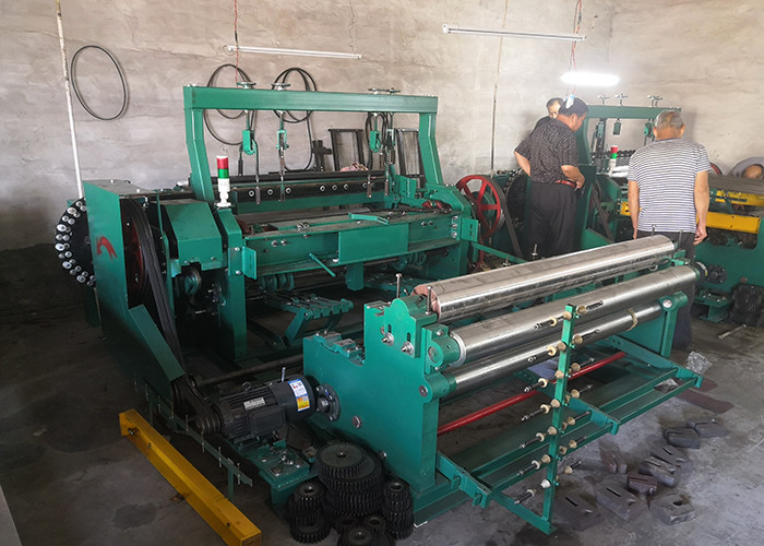 Heavy Duty Horizontal Plastic Mesh Machine / Fiberglass Mesh Machine Low Noise
