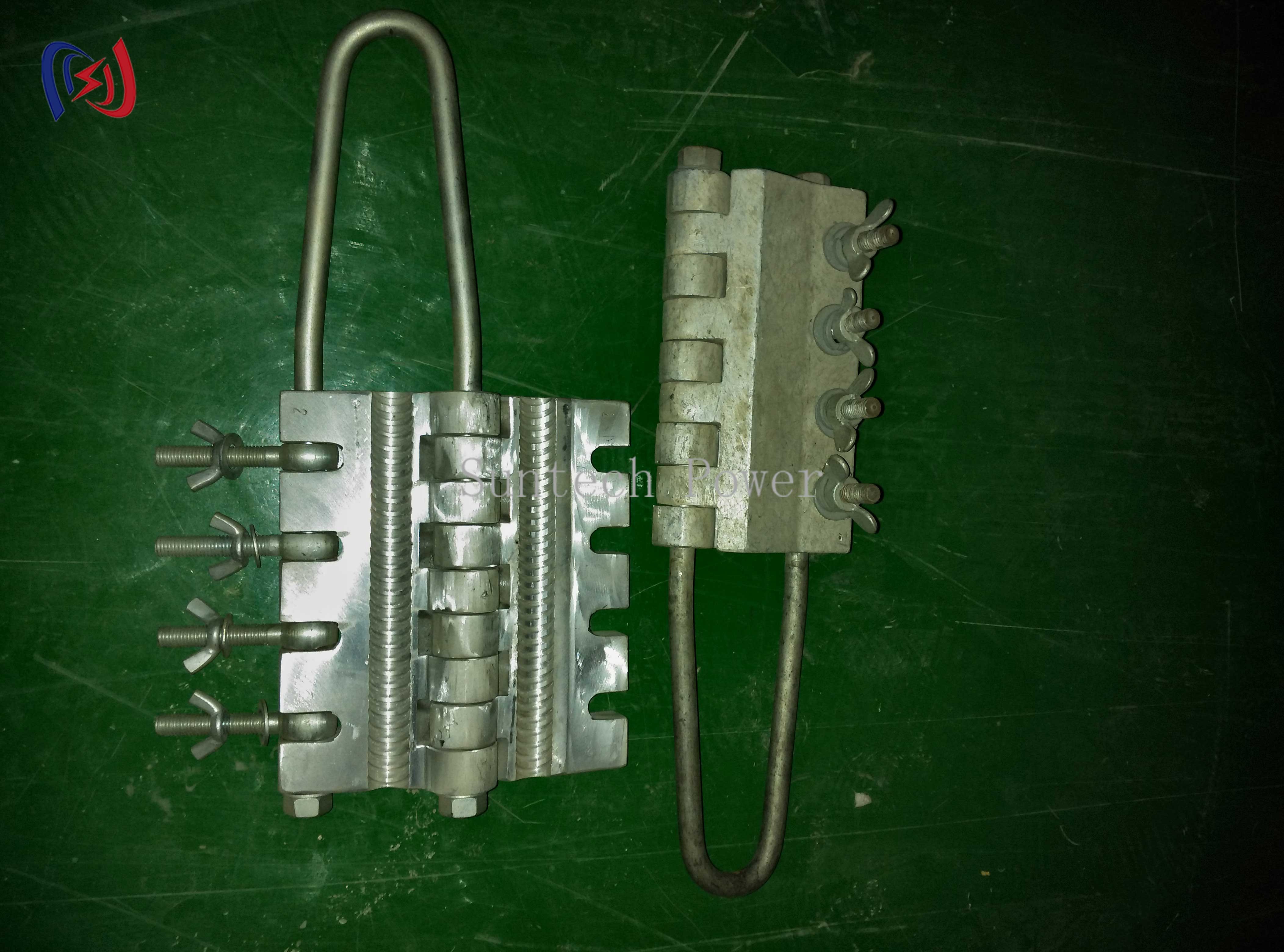 Bolt Anti Twist Steel Rope Gripper Stringing Conductor Come Along Clamp For Conductor