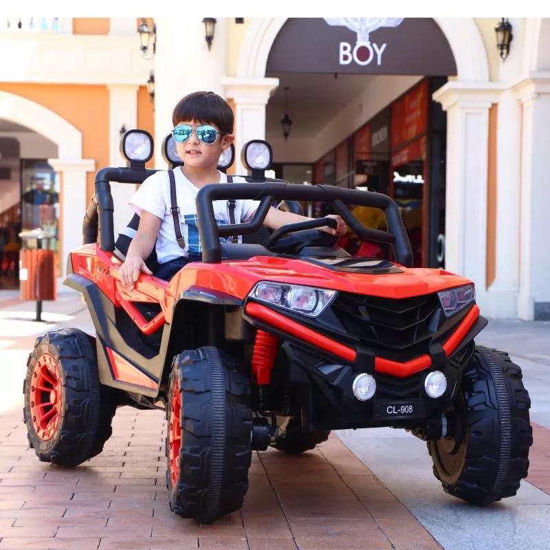 Blue 24V/12V Electric Wheel Batteries for Kids' Ride On Cars Product Size 137*90.5*95