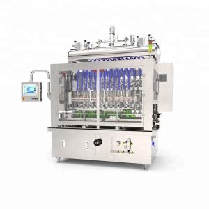 PLC Control 2.2KW Liquid Bottle Filling Machine
