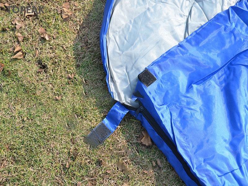 Xl Xxl Lightweight Sleeping Bag 30 Degree 0 Degree For Bikepacking Hunting 200GSM