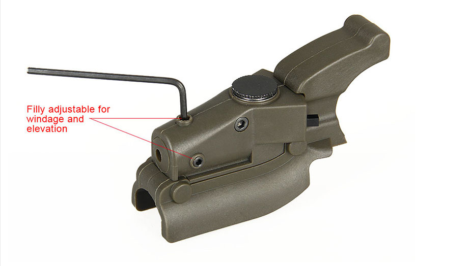 635 - 650nm Wave Length Laser Hunting Scope Seamlessly Integrated OEM Acceptable