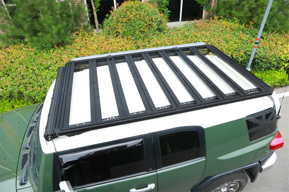TOYOTA FJ LAND CRUISER Flat Roof Racks Platform Aluminum Alloy Roof Rack OEM Accepted