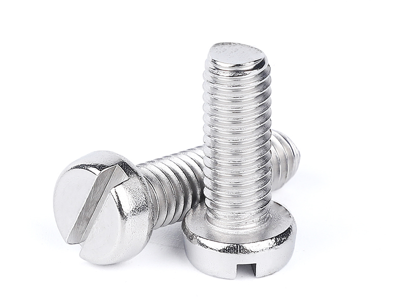 Supplier GB68 DIN963 Stainless Steel Machine Flat Head Micro Screwsstuds