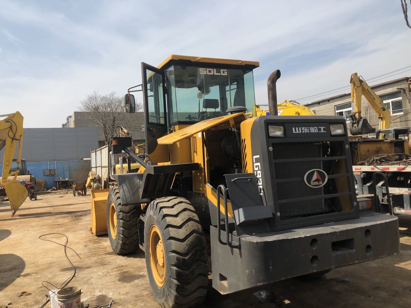 162kw 2018 Year SDLG LG936 3t Bucket Used Payloaders