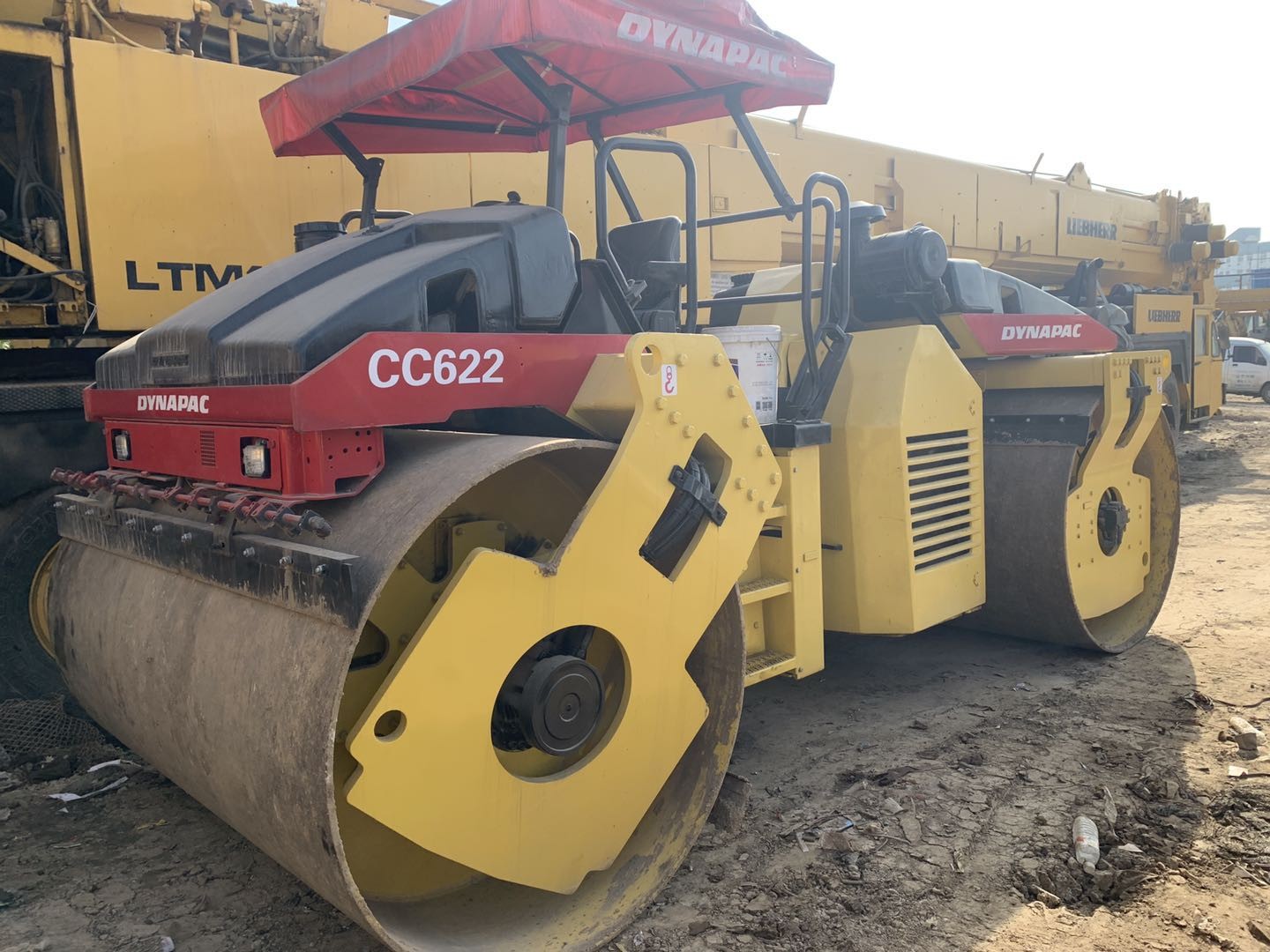 Used Road Roller Dynapac CC622 Douable Drum Roller Made in Sweden/Used Douable Drum Road Roller
