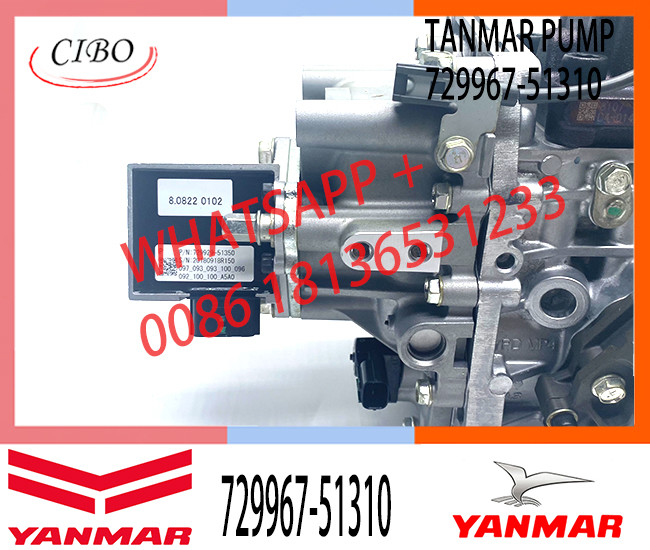DH60-7 DH80-7 4TNV94 4TNV98 Excavator Diesel Yan-Mar Engine Fuel Pump 729974-51370 729946-51390 729967-51310