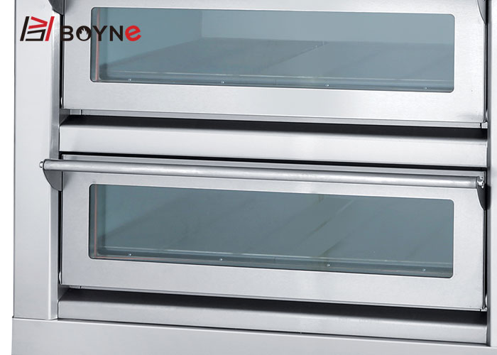 Stainless Steel Gas Oven With Computer Controll One Layer Two Trays
